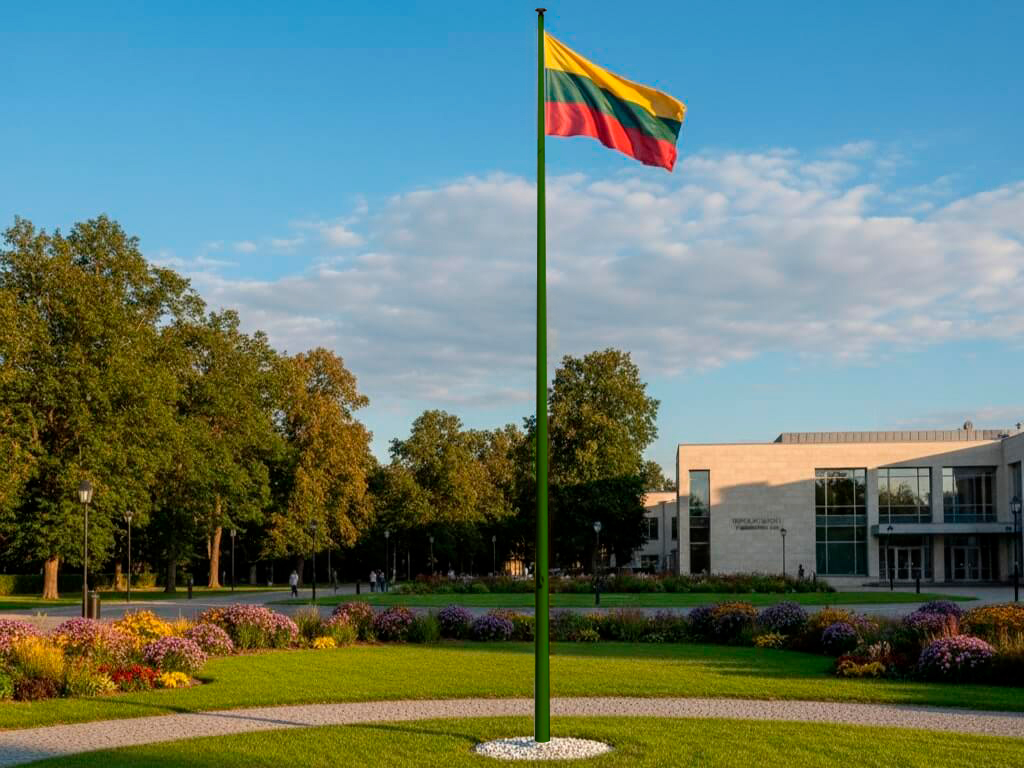 Fahnenmast Flagmore | Dunkelgrün