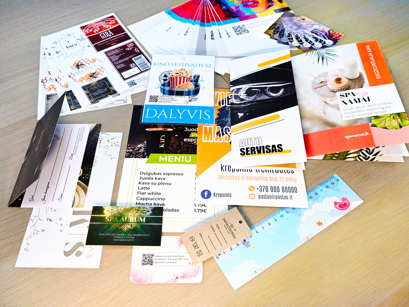 Drukāšanas paraugu komplekts Preses paraugu vākšana