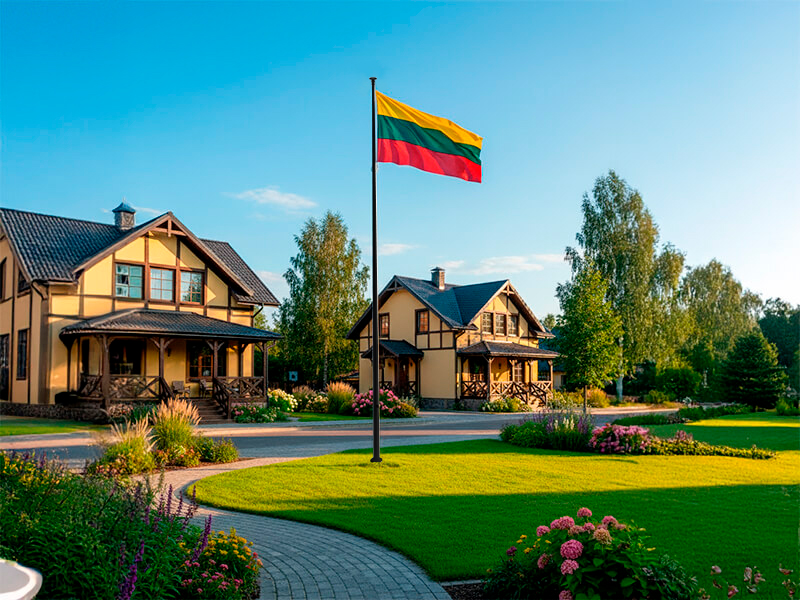 Vėliavos stiebas Flagmore | Juodas