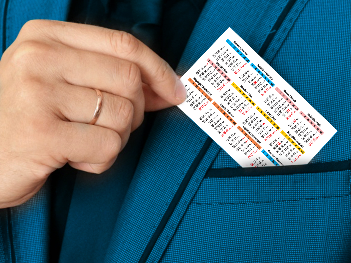 Kabatas kalendariņš