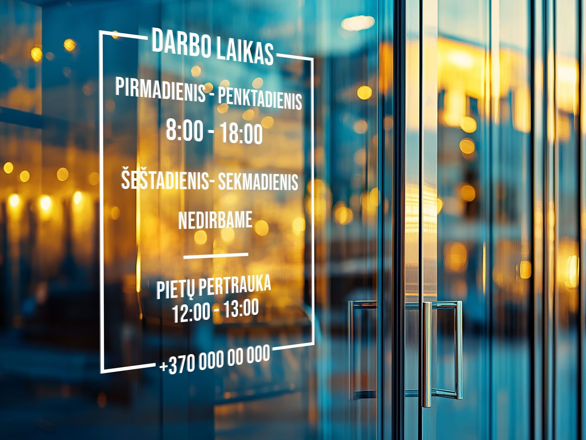 Window and wall stickers