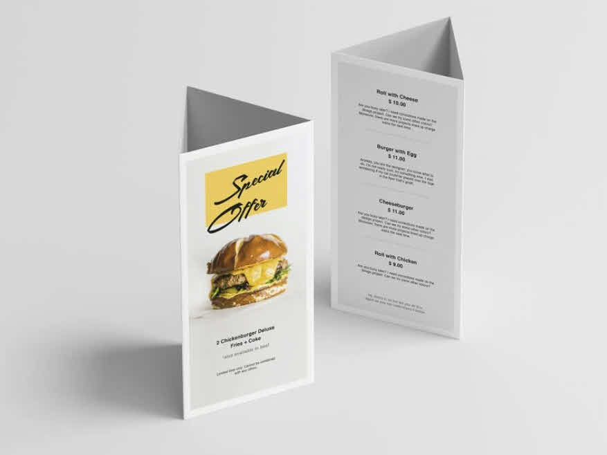 Galda reklāmas stends/vertikāls Reklāmas galda statīvs/vertikāls