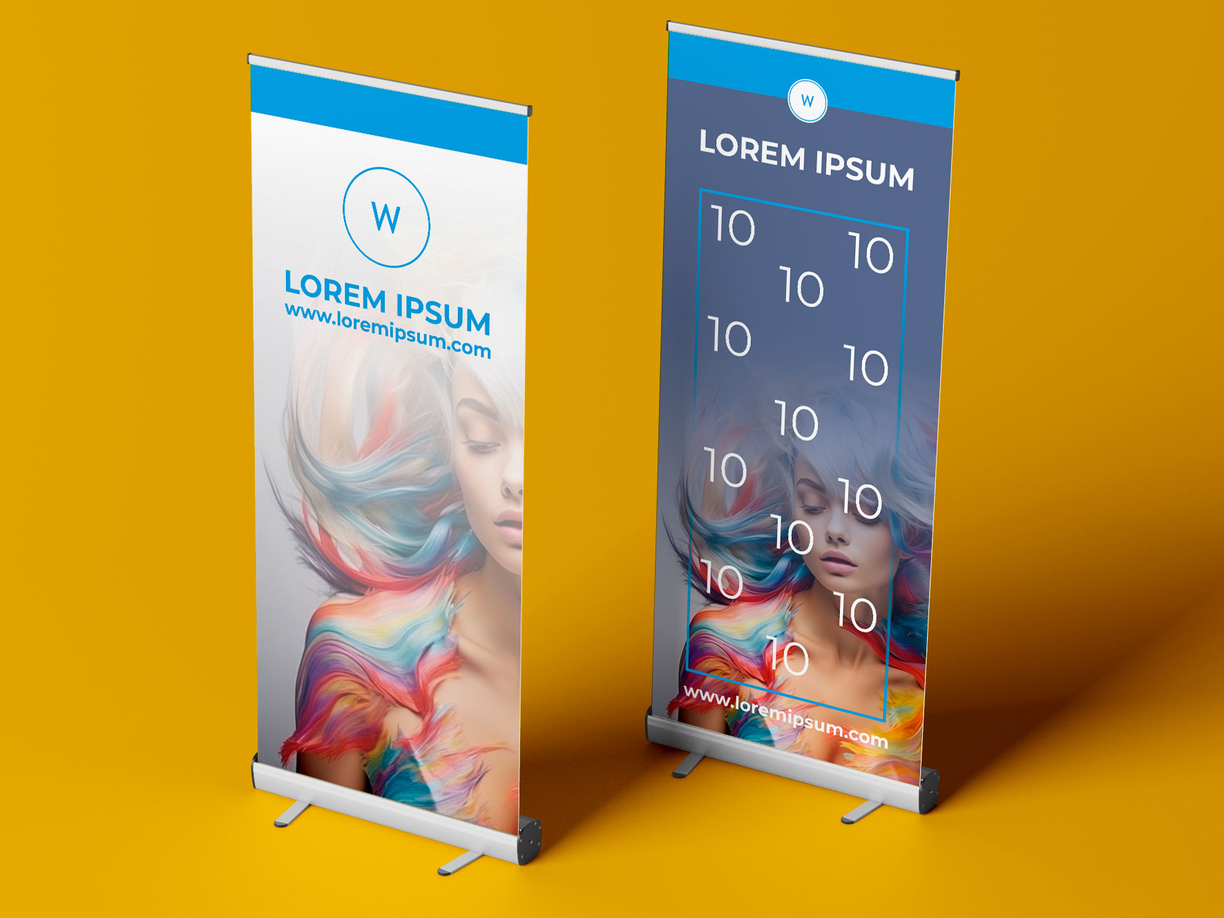 Mobile Roll-up-Stände  