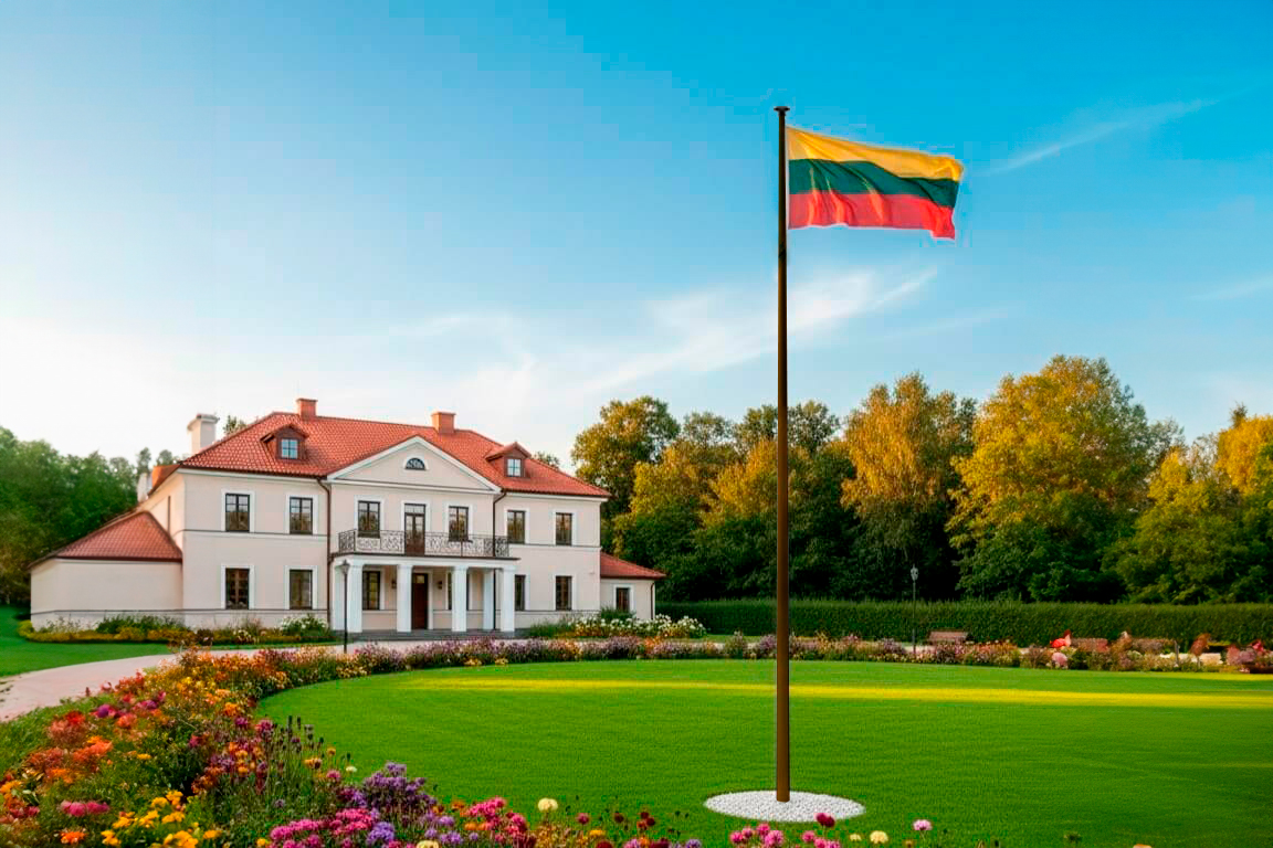 Flagmore Flagpole | Brown