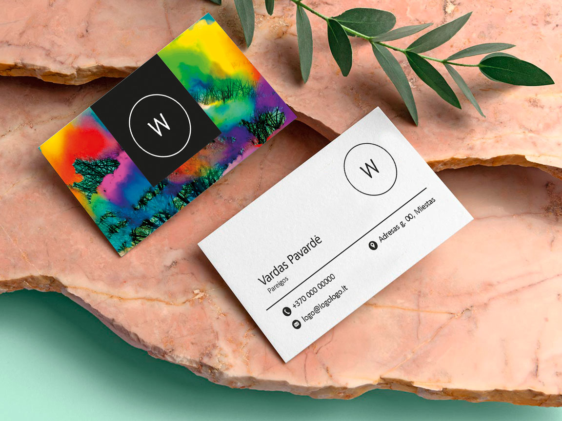 Standard/ Doppelseitige Visitenkarten