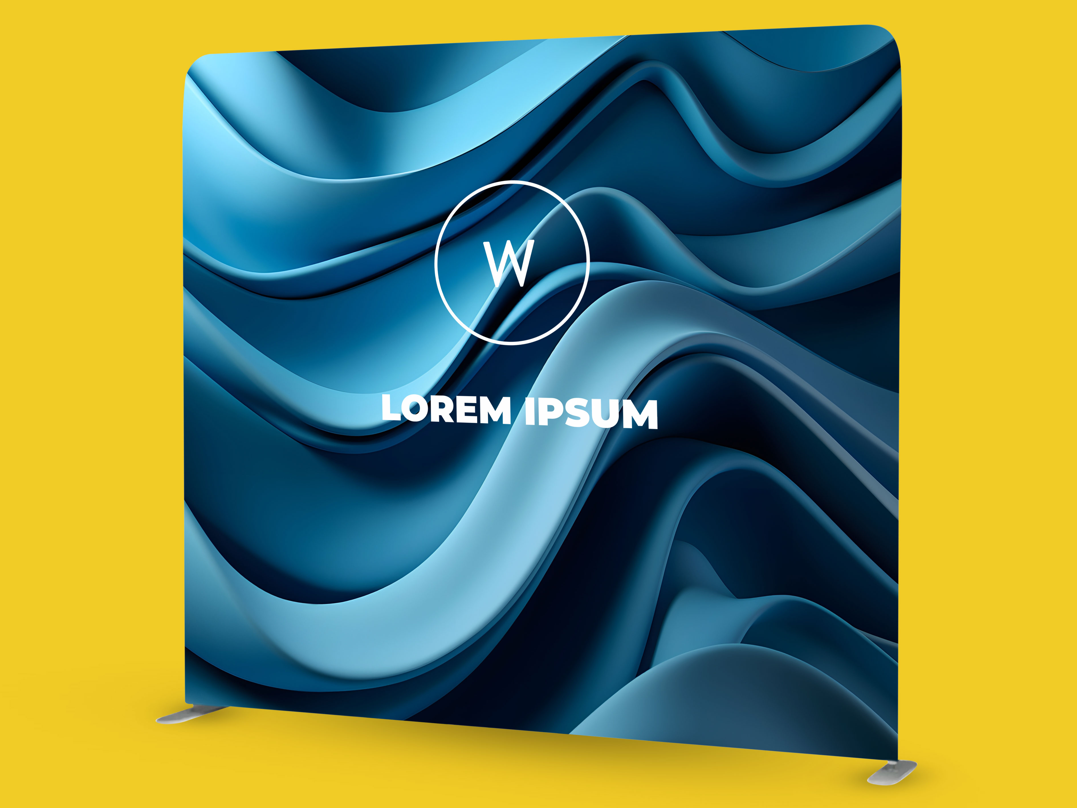 Tekstilinė "Vario" sienelė tiesi Tekstilinė 'Vario" sienelė tiesi