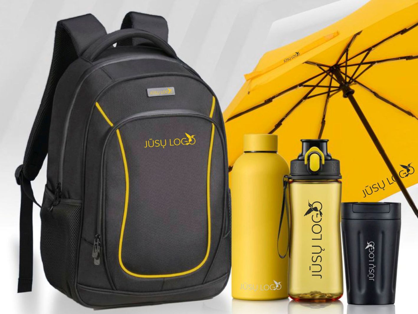 Verslo dovanos su logotipu