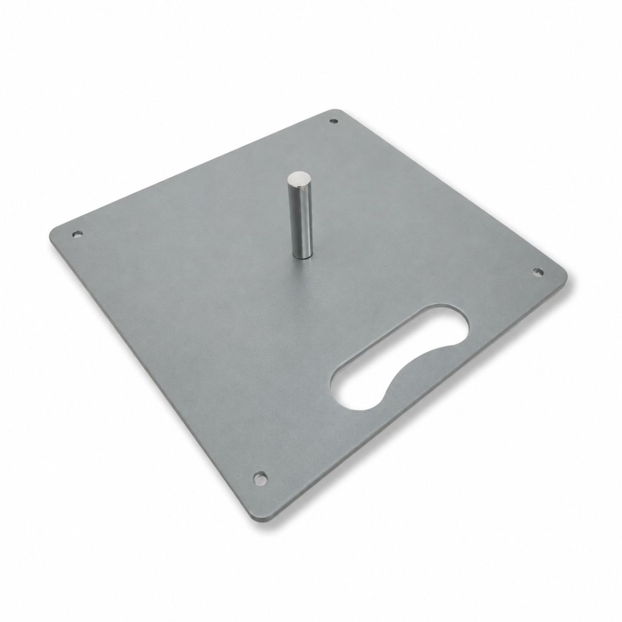 14. Reklāmas stieņa pamats 4 kg 30x30 cm melns bez ierakstāma 