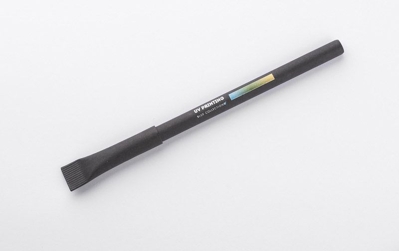 Popierinis ekologiškas tušinukas su logo PINK