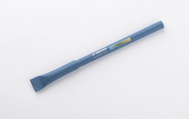 Popierinis ekologiškas tušinukas su logo PINK