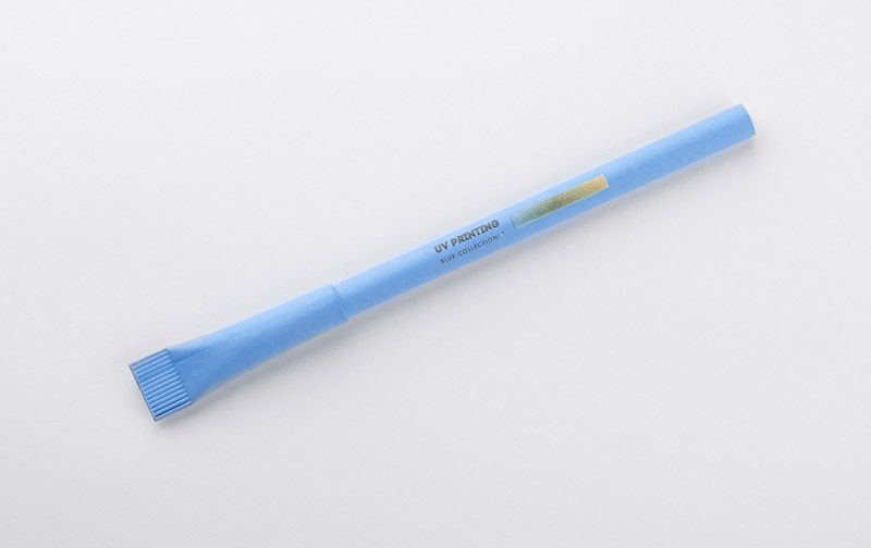 Popierinis ekologiškas tušinukas su logo PINK