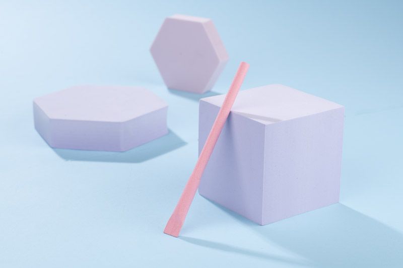 Popierinis ekologiškas tušinukas su logo PINK