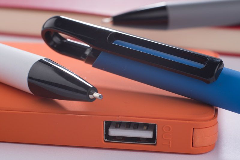 Rašiklis tušinukas su logo