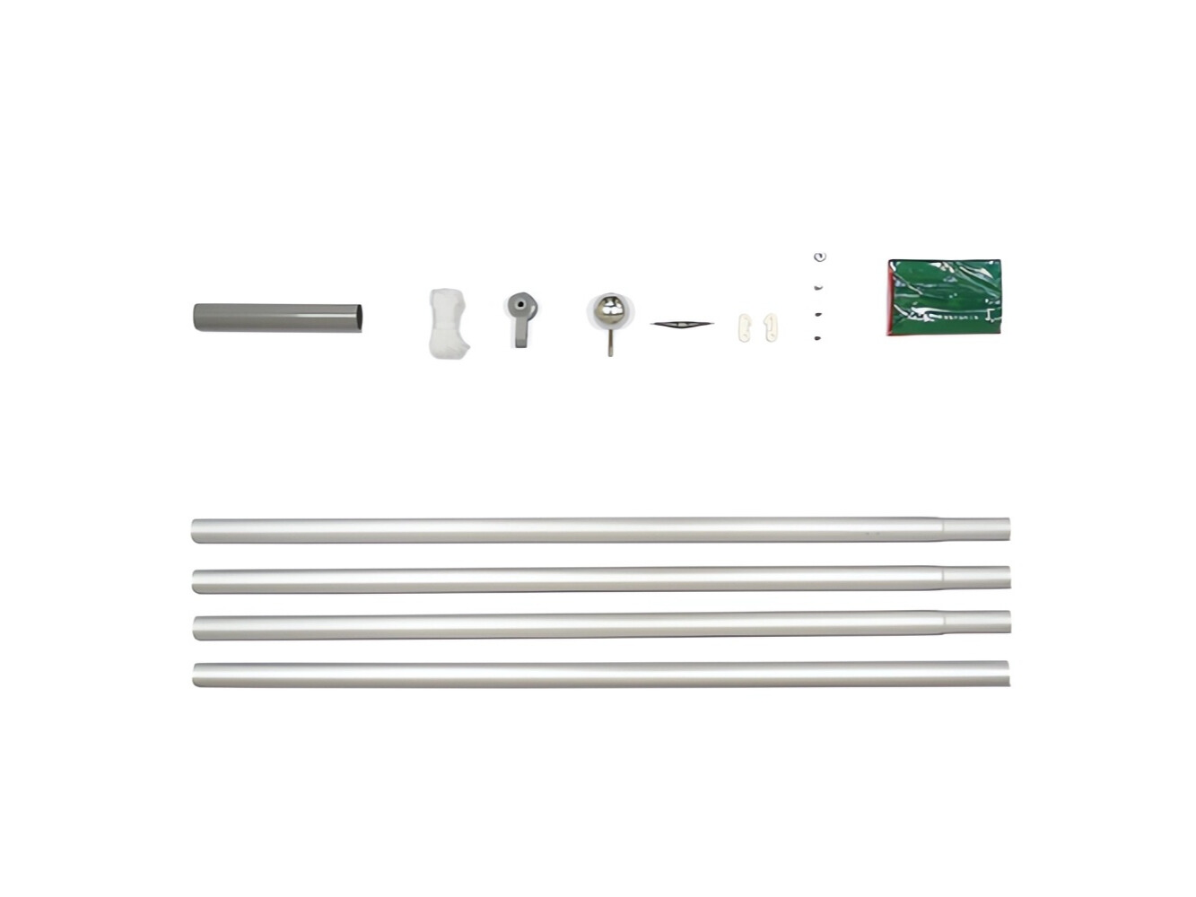 Surenkamas aliuminis stiebas 6