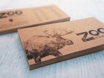 Eco- Craft dvipusės vizitinės