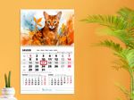 2025 wall calendar "Cats 1
