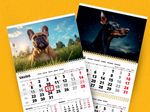 2025 wall calendar "Dogs 1