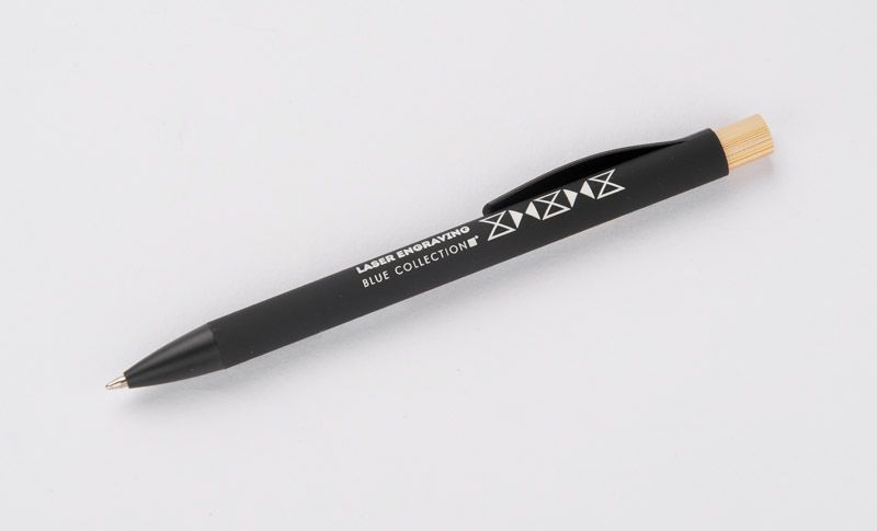 Rašiklis su įmonės logotipu