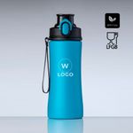 Žydra kokybiška gertuvė su logotipu