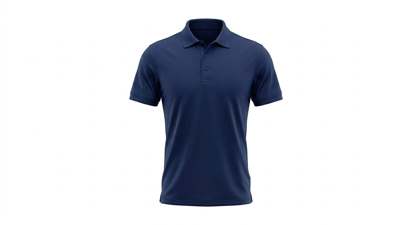 Polo polyester homme 4