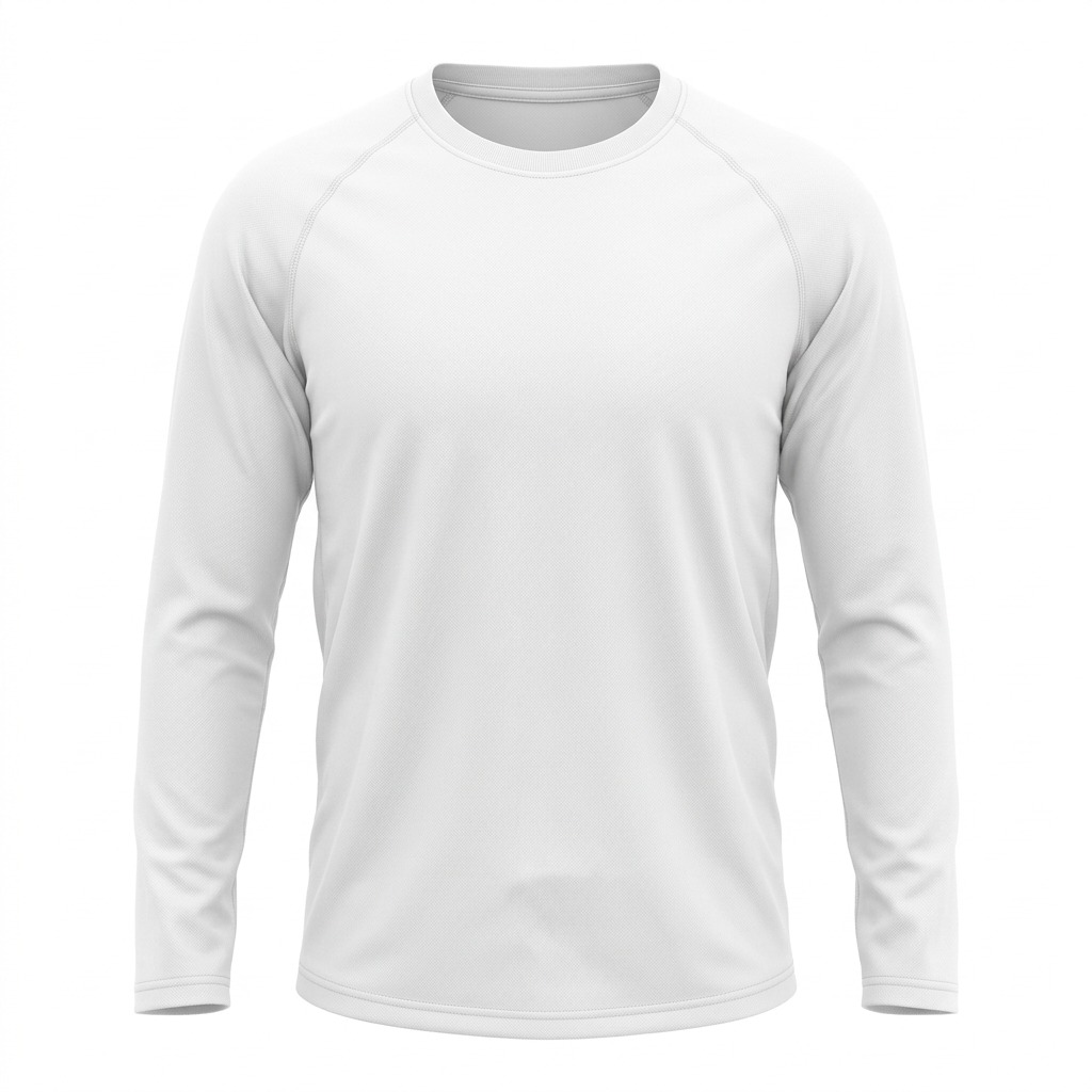 T-shirt polyester unisex manches longues 3
