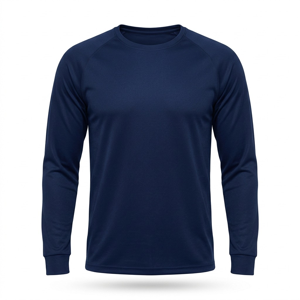 T-shirt polyester unisex manches longues 4