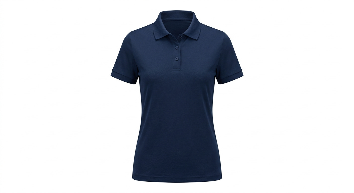 Polo polyester femme 4