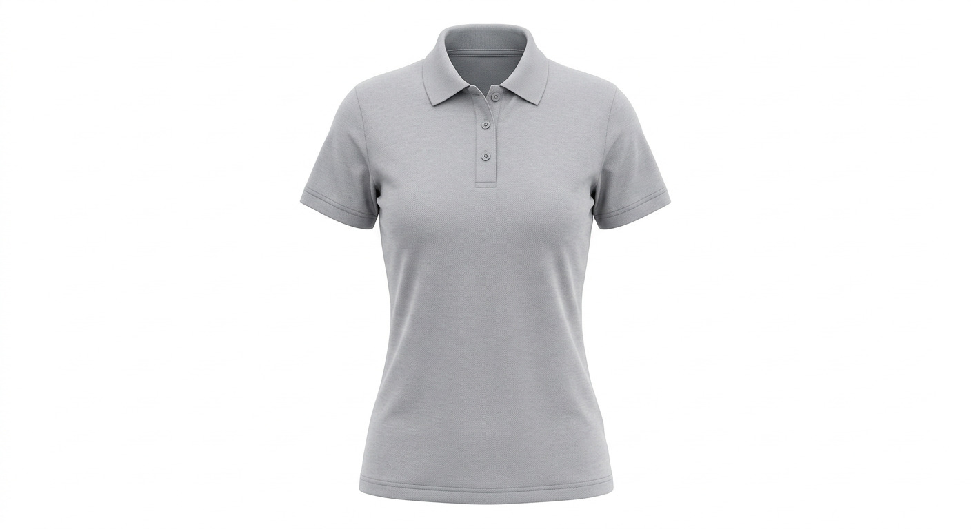 Polo polyester femme 2