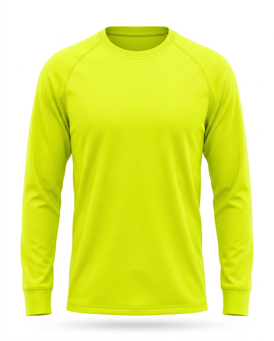 T-shirt polyester unisex manches longues 6