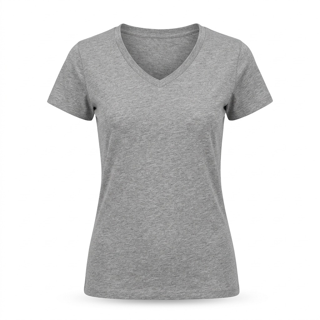 T-shirt col V femme 7