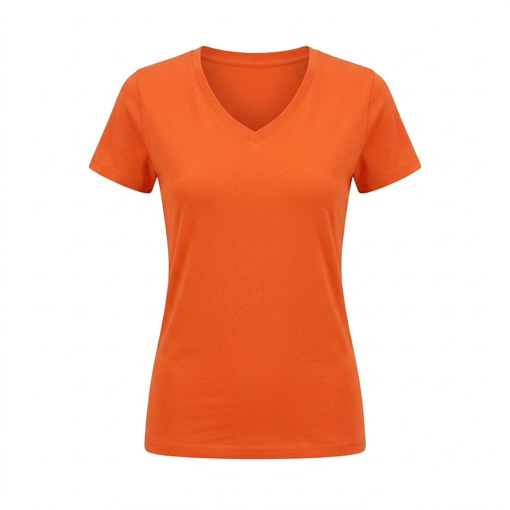 T-shirt col V femme 8