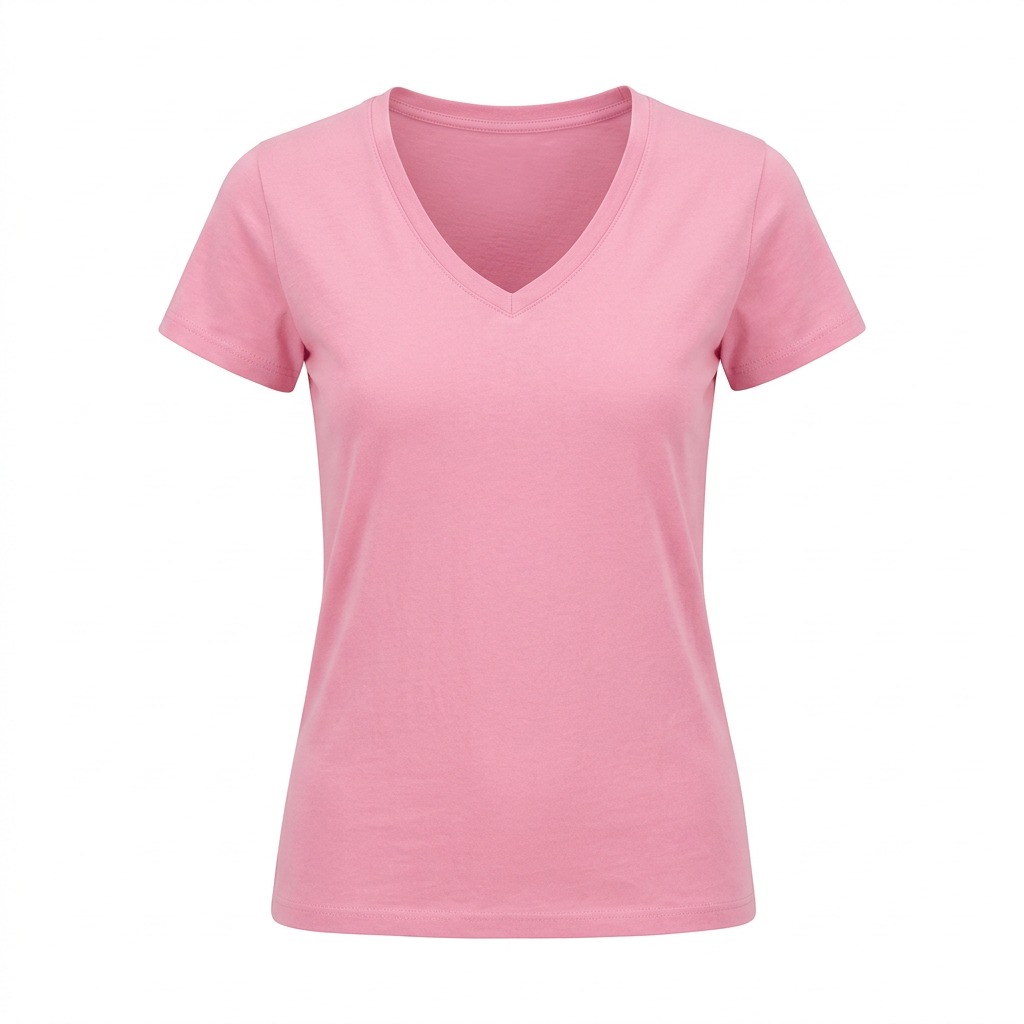 T-shirt col V femme 10