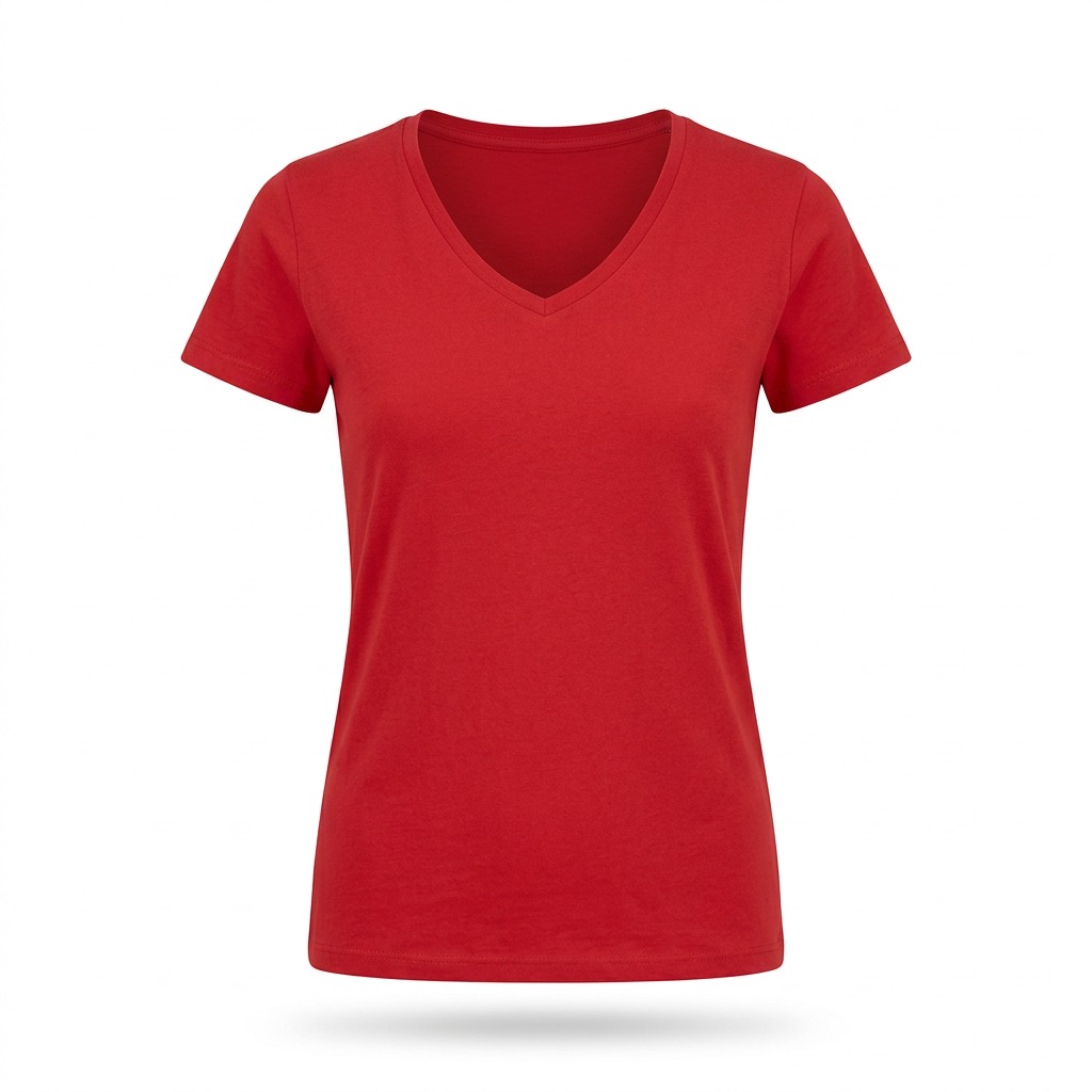 T-shirt col V femme 9