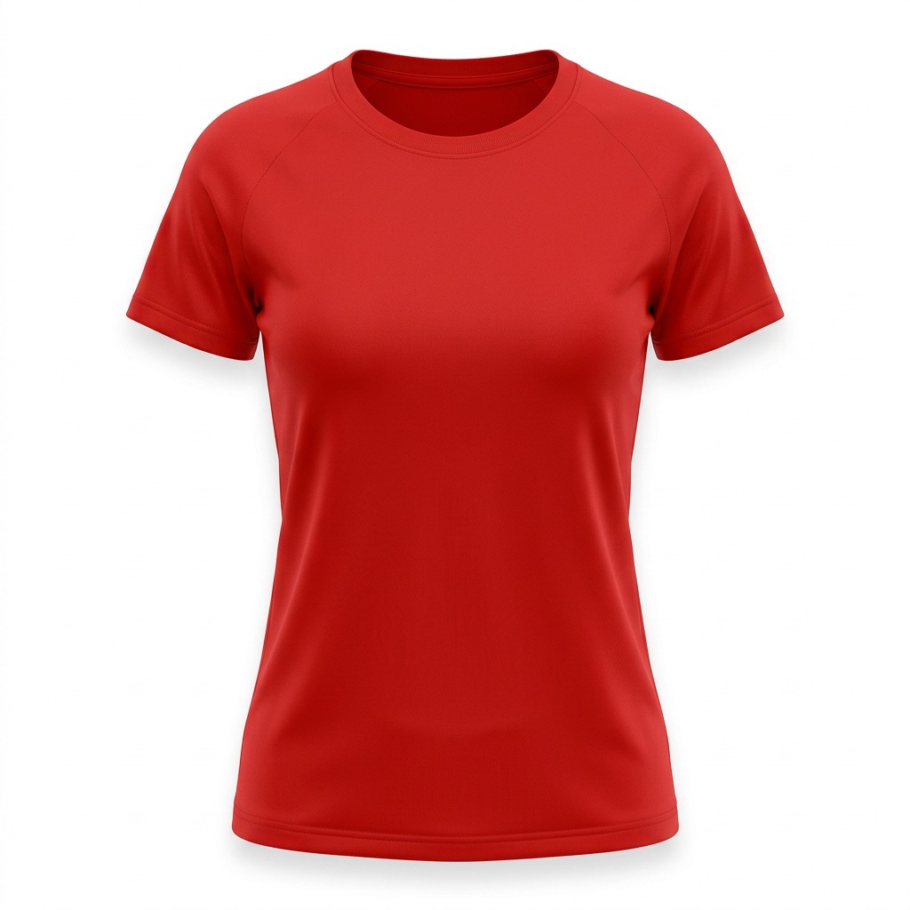 T-shirt polyester femme manches courtes 6