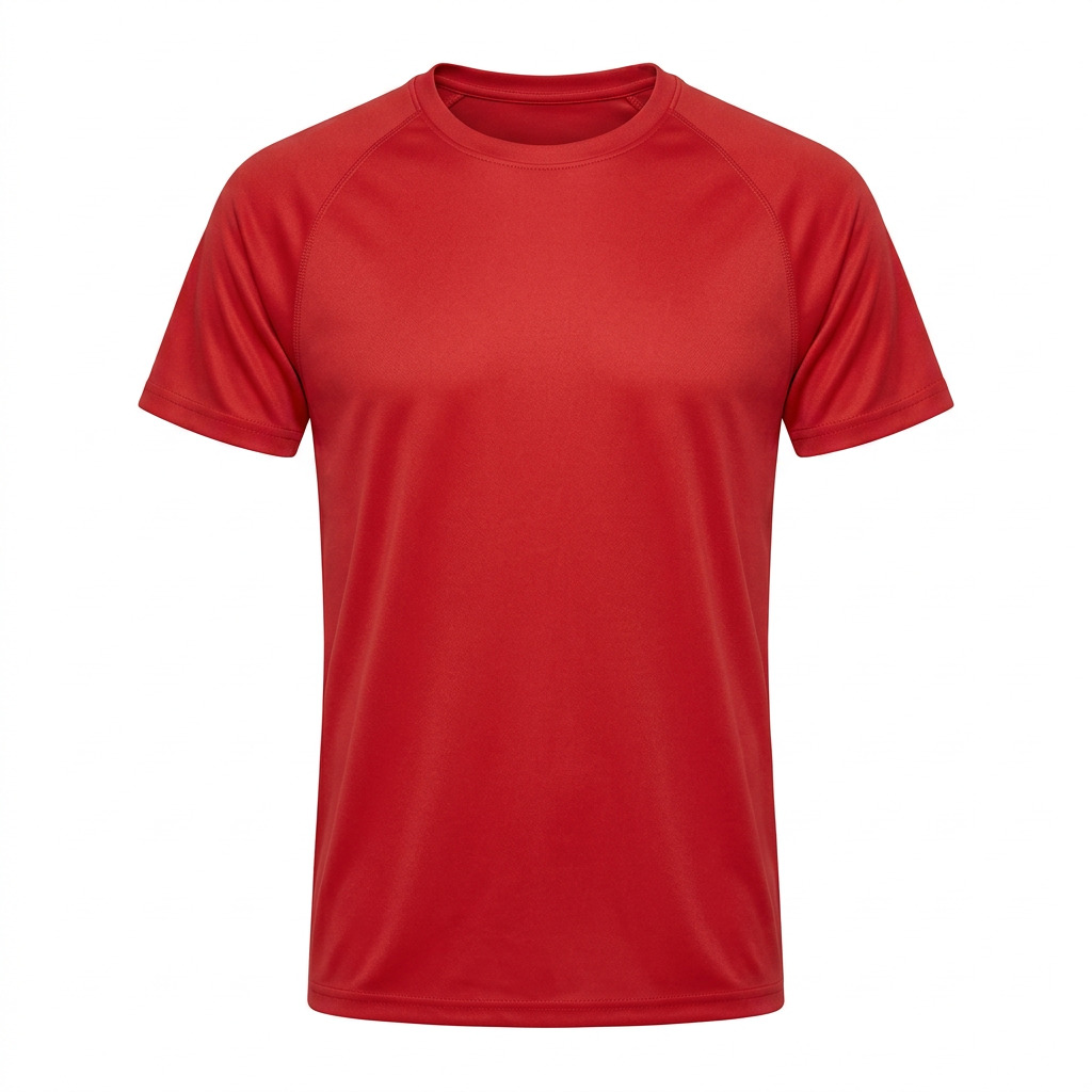 T-shirt polyester homme manches courtes 14