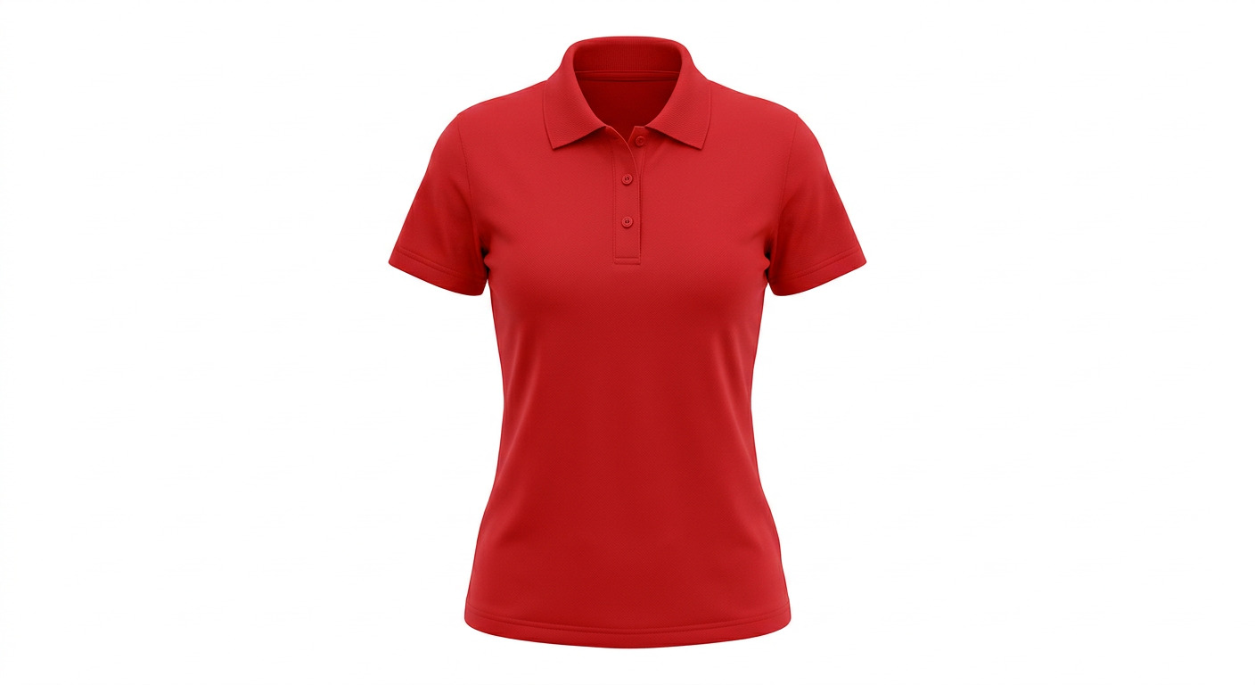 Polo polyester femme 8
