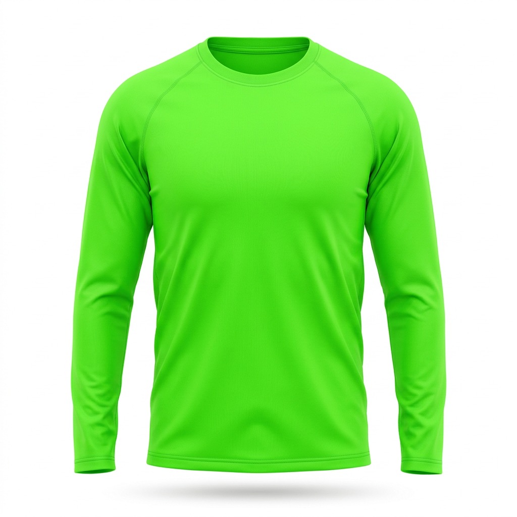 T-shirt polyester unisex manches longues 8
