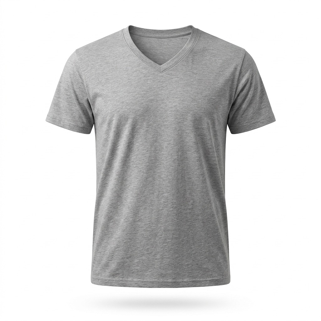 T-shirt col v homme 6