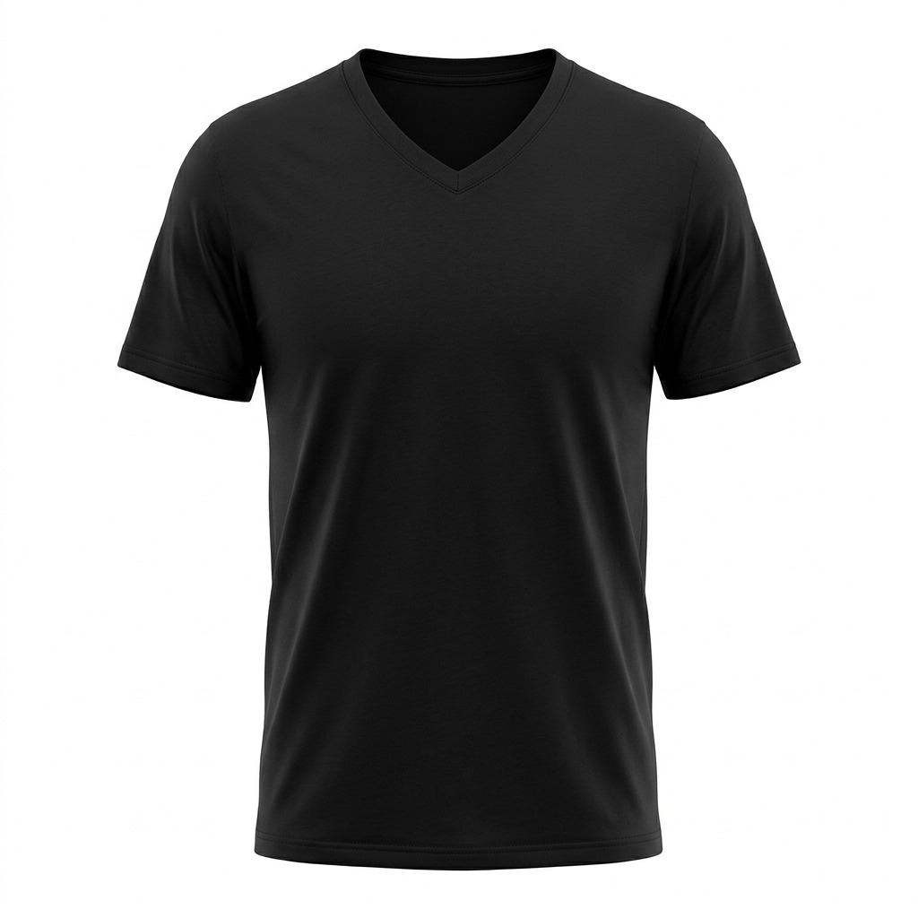 T-shirt col v homme 5