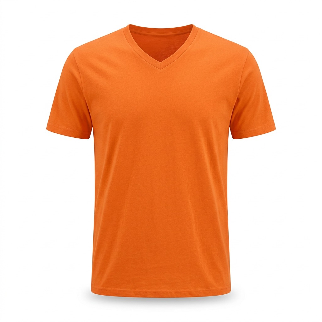 T-shirt col v homme 7