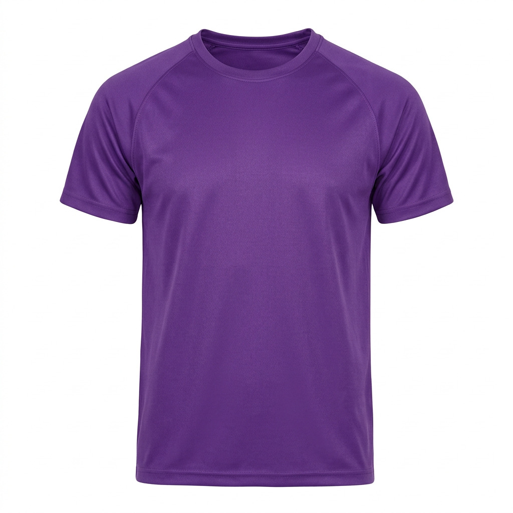 T-shirt polyester homme manches courtes 8