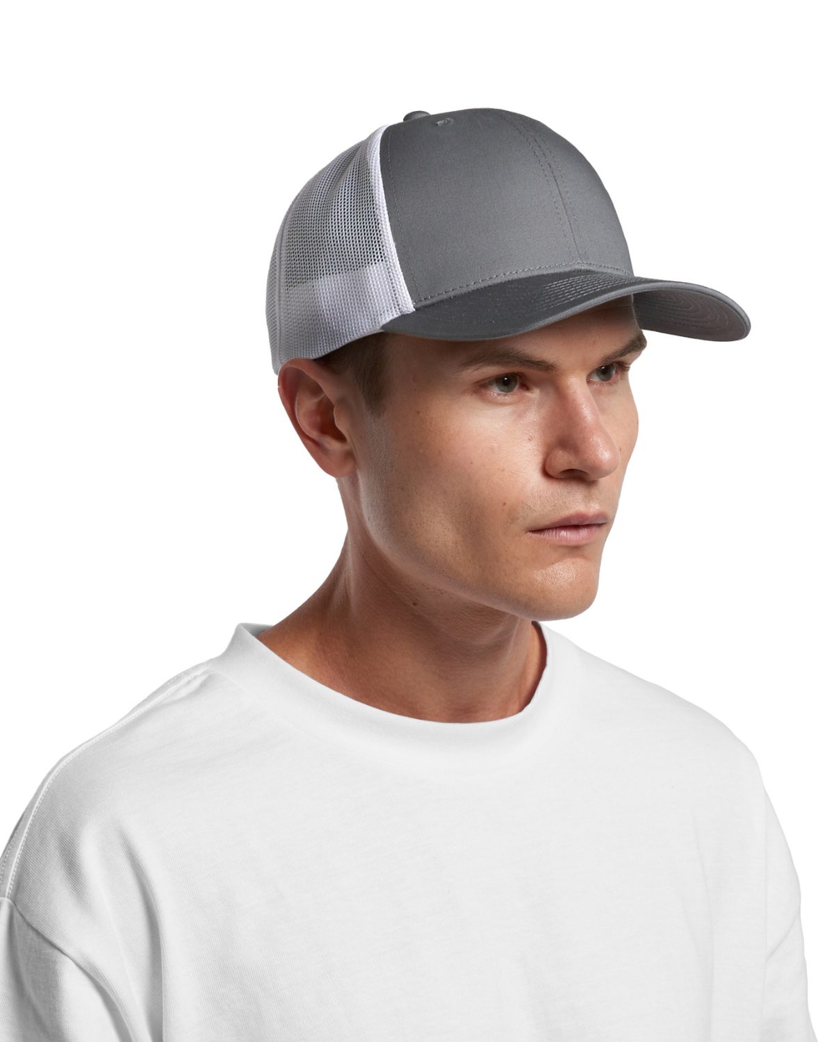 Mesh Contrast Trucker Cap 1191
