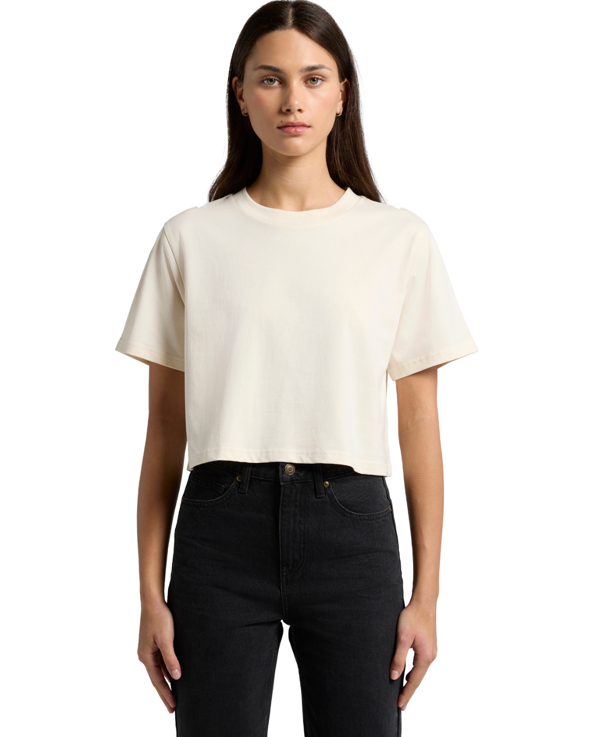 Wo's Classic Crop Tee 4072