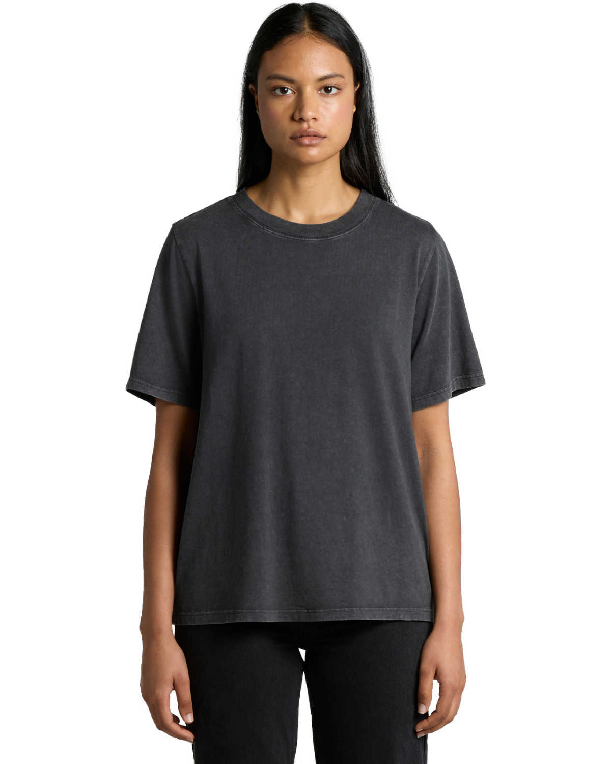 Wo's Stone Wash Heavy Tee 4085