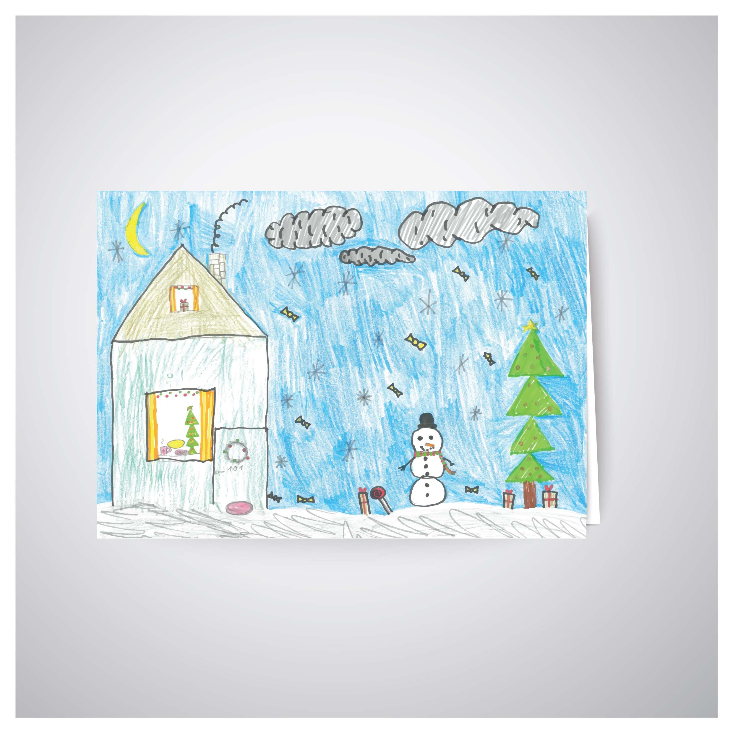 Christmas card GV2534