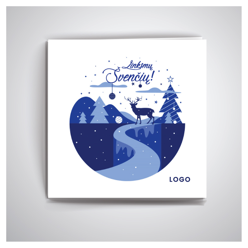 Christmas card IRKW82
