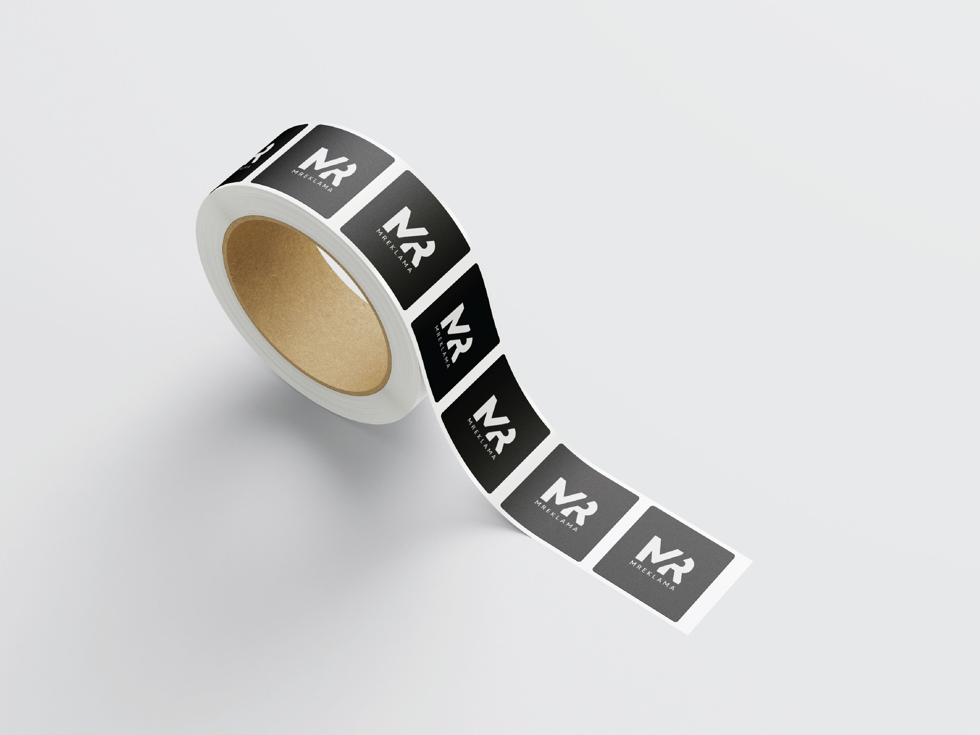 Sticker rolls (greyscale)