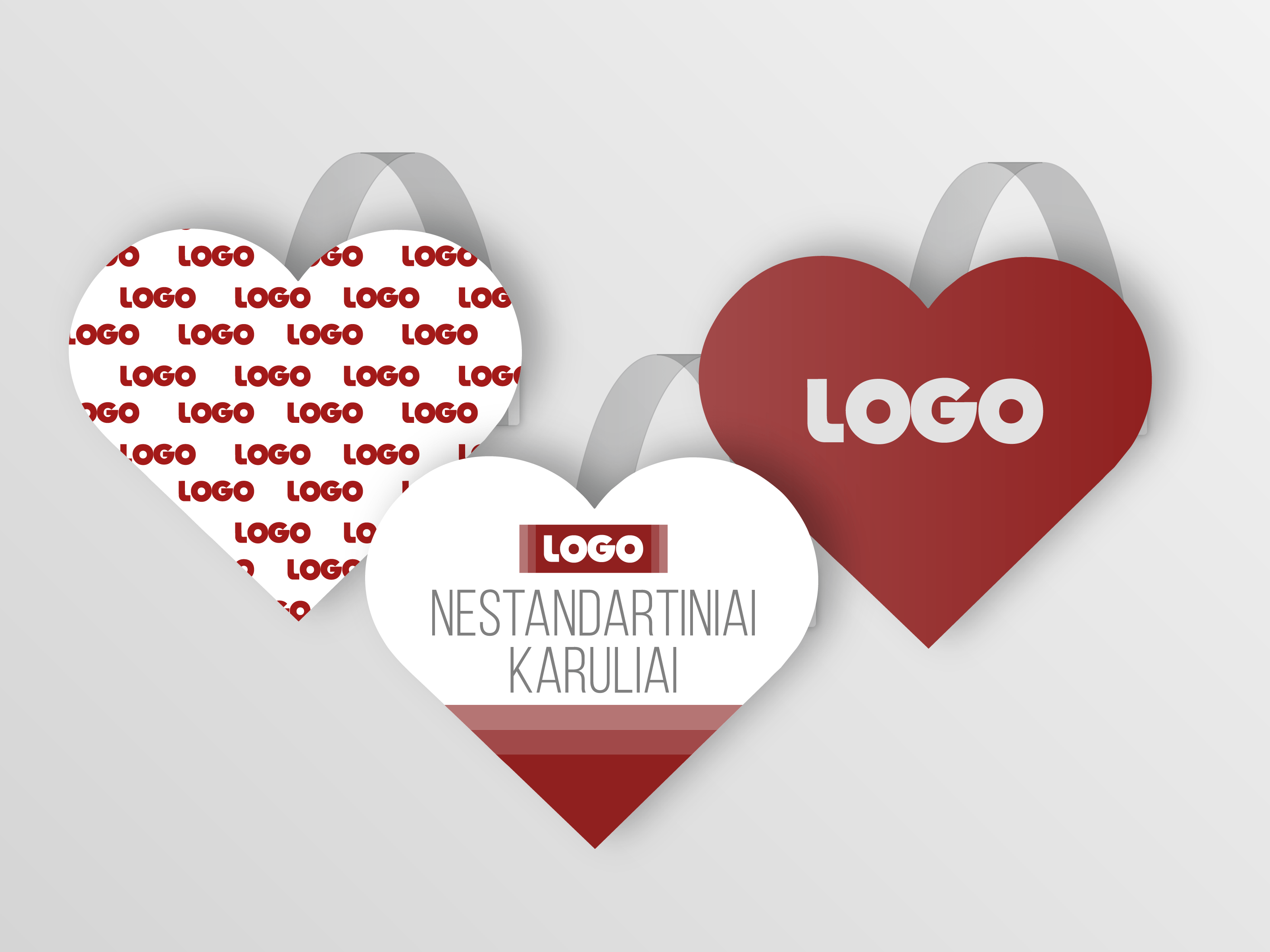 Heart-shaped wobblers