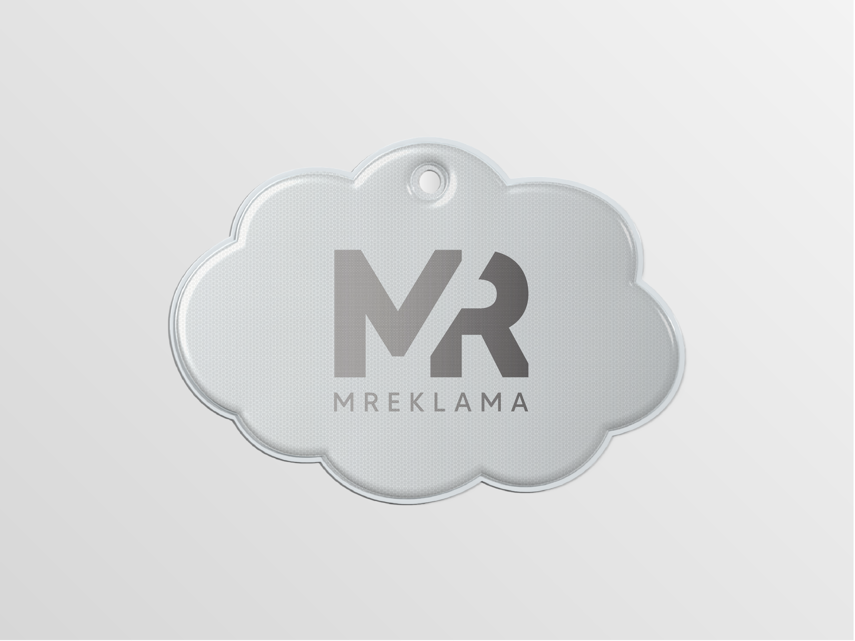 Cloud-shaped reflectors