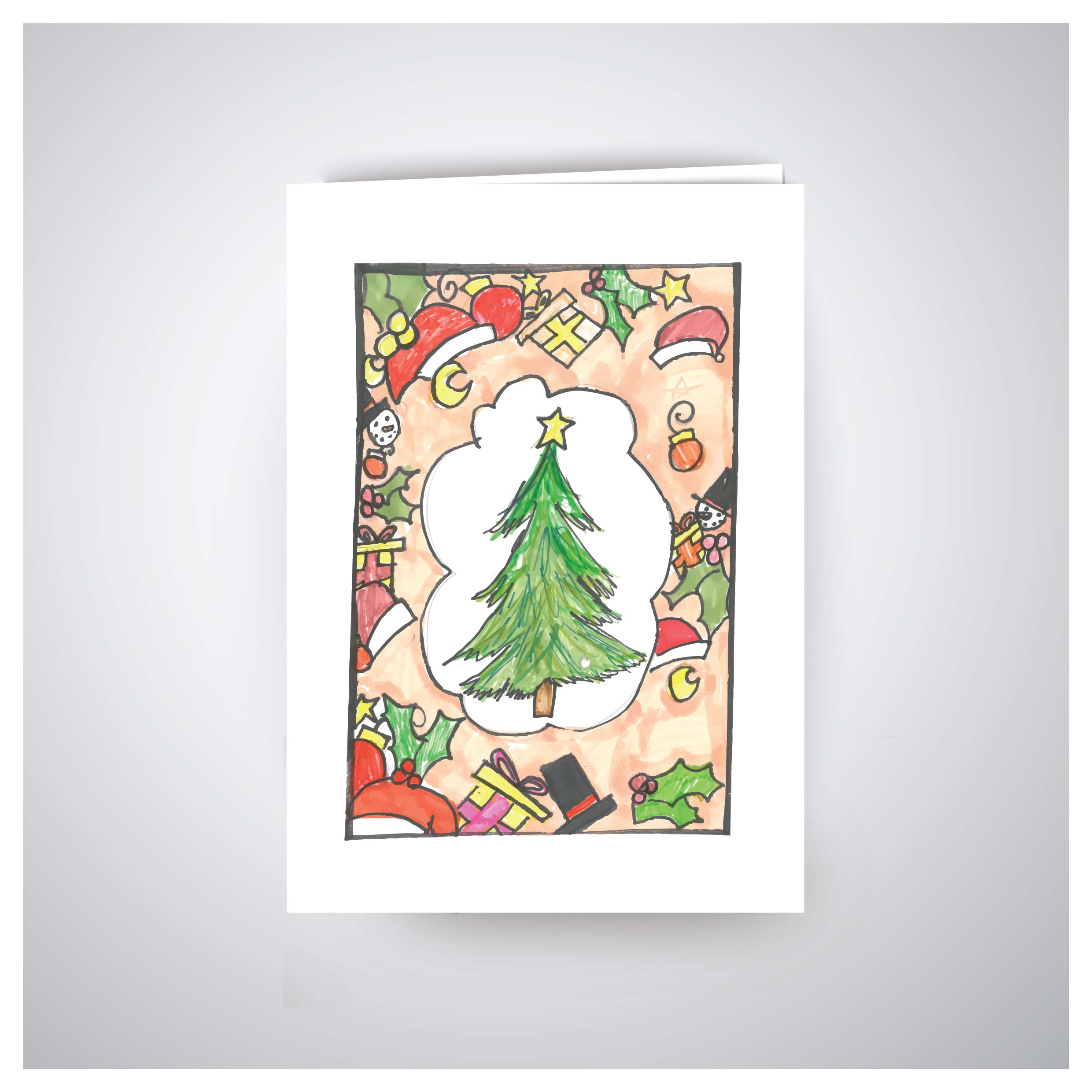 Christmas card SOS2502